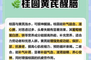 黄芪和桂圆泡水的营养与功效（滋补养生，促进健康——黄芪和桂圆泡水的好处）